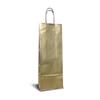 Weintasche VINOLA gold 14x8x39